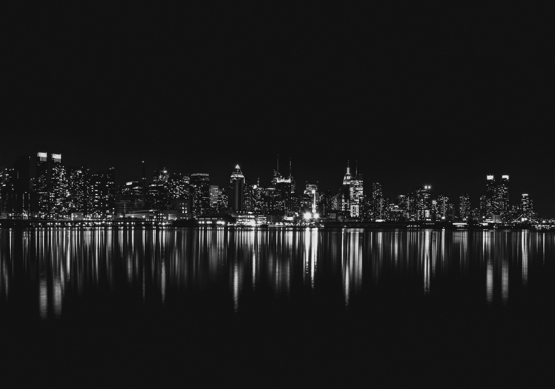 City Skyline At Night 